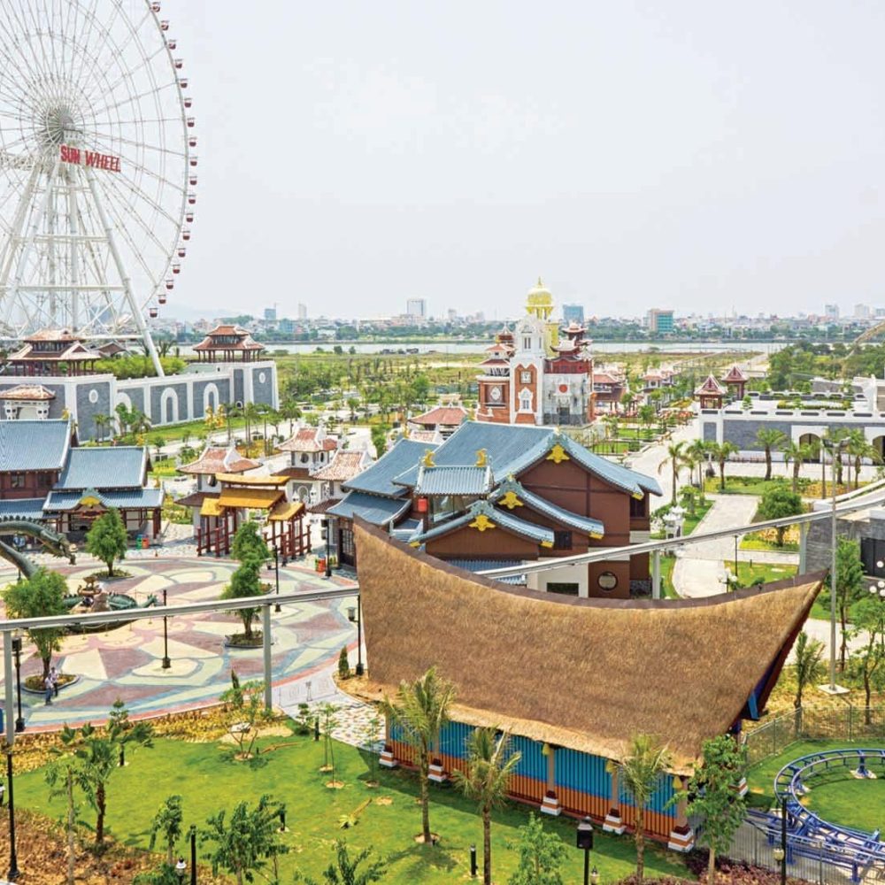 Khu công viên văn hoá, vui chơi giải trí phía Đông nam tượng đài (Asia Park)